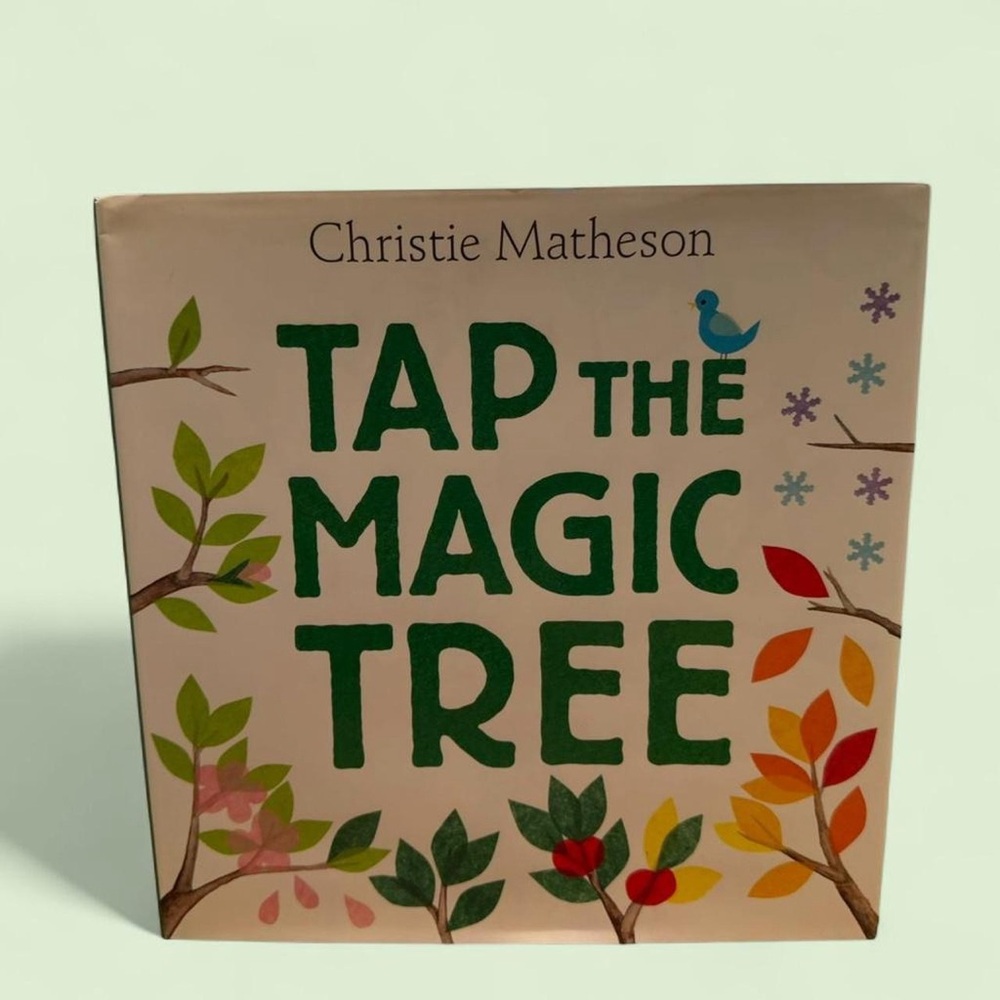 Tap The Magic Tree interactive Hardcover Book with Jacket